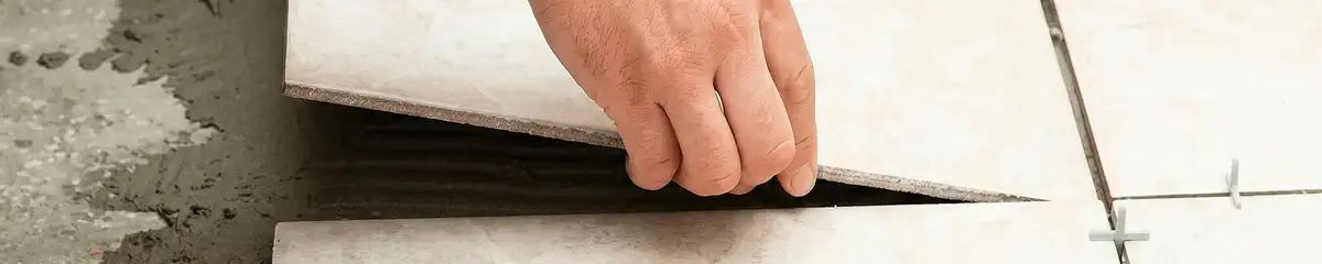 Professional installing ceramic tile floors in Jersey City, NJ